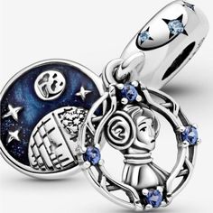 Calling All Star Wars Fans! Condition: New With Tag. Material: 925 Sterling Silver Charm. Stamp Shown On Charm. Inscribed With "Don't Mess With This Princess" Color: Silver And Blue. Name: Princess Leia Charm. Uses: Fits Most Charm Bracelets. Savings: Bundle To Save. Buy 3 Get 1 More For Free Offer On Entire Closet + Discounted Shipping. C180 Feel Free To Check Other Items Available In My Closet All 925 Sterling Silver Including Engagement Rings, Wedding Rings, Wedding Bands, Stacking Rings, Ete Pandora Princess, Pandora Star, Star Wars Jewelry, Star Wars Princess Leia, Star Wars Princess, Charms Pandora, Bracelet Pandora, Pandora Style, Pandora Bracelet Charms