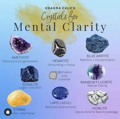 Crystal For Mental Clarity, Crystals For Alignment, Crystal For Clarity, Crystal For Memory, Crystal For Calming, Crystals For Truth, Calming Crystals Healing Stones, Crystals For Balance, Crystals For Mental Clarity