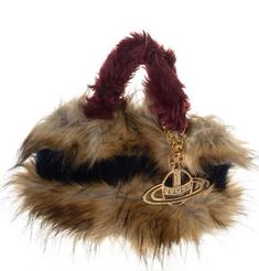 Vivienne Westwood Purse, Vivienne Westwood Bags, Fur Bag, Aesthetic Pinterest, Pretty Bags, Cool Stuff, Ootd Outfit, Cute Bags, Brand Tags