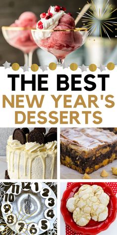 the best new year's desserts for everyone to enjoy in their own home