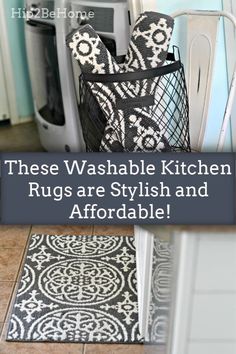 the kitchen rugs are stylish and comfortable for those who want to use them