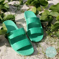 Sandals - Green Jandals -- Pali Hawaii Hawaiian Jesus Sandals Pali Hawaii Sandals, Jesus Sandals, Lilac Sky, Fresh Starts, Dressing Sense, Country Fashion Women, Beach Attire, Fashion For Women Over 40, Spring Fever