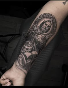 San Judas Forearm Tattoo, San Judas Tattoo Women