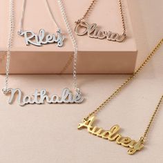 Custom Engraved Bracelet, Christmas Gifts For Wife, Personalized Gifts For Men, Necklace Rose Gold, Nameplate Necklace, Monogram Jewelry, Plate Necklace, Engraved Bracelet, Necklace Rose