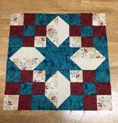 Star Sashed Nine Patch Block – Tutorial | All free - Crafts for love Crafts For Love, Free Crafts, Sunflower Quilts, Choosing Fabric, Lap Quilts, Quilt Block Tutorial, Star Blocks