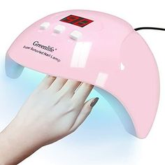 🌈 Save a lot of time: GreenLife 54w 18pcs beads UV led nail light, you can use this Nail Lamp to increase the drying speed of the gel nails. It takes only 30-60 seconds for cure most gel nails polish and make them smooth as mirrors.🌈 Magic Therapy: applies to nails such as UV gel, nail gel, nail engraving gel, rhinestone, CND shellac, LED nail glue. The nail UV glue can be dried in just 30 seconds, and it takes 60 seconds to dry the rhinestone jewelry. 🌈 Large LCD Screen & 3 timers settings: Nail Led Lamp, Fast Nail, Emerald Nails, Opal Nails, Uv Nail Lamp, Gel Lamp, Organic Nails, Led Nail Lamp, Nail Dryer