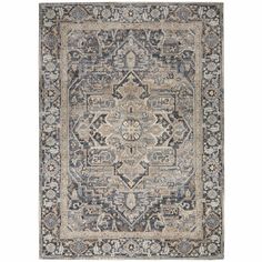 Kathy Ireland Home Moroccan Celebration Ki381 Navy/beige/ivory Indoor Area Rug - 3'10 X 5'10 : Target Eclectic Rug, Tan Rug, Ireland Homes, Kathy Ireland, Decorating Styles, Medallion Rug, Rug Direct, Navy Rug, Navy Area Rug