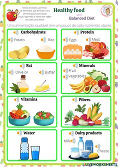 an image of healthy food poster