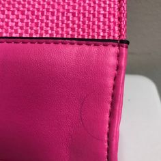 Small women's clutch bag. Measures 9.5" x 5.5" x 2.5". Bright hot pink small Victoria's Secret clutch. Snaps shut. One open compartment. No other pockets on the inside or outside. This item is previously used in good condition. There is a light half circle mark on one side and indented marks on the other side. See photos. Pink Rectangular Clutch With Removable Pouch, Pink Travel Clutch With Zipper Pouch, Travel Pink Clutch With Zipper Pouch, Pink Clutch With Zipper Pouch For Travel, Pink Rectangular Case Shoulder Bag For Travel, Travel Clutch With Zipper Pouch In Pink, Rectangular Pink Shoulder Bag For Travel, Pink Rectangular Shoulder Bag With Cell Phone Pocket, Pink Clutch Wallet With Interior Card Slots