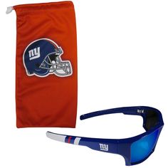 PRICES MAY VARY. Officially licensed NFL product Licensee: Siskiyou Buckle The polarized lenses have the maximum 100% UVA/UVB protection The polarized lenses have the maximum 100% UVA/UVB protection Comes with a microfiber bag featuring the team name and team logo Any fan would be proud to have this set Fashionable Sunglasses, Wrap Sunglasses, Nfl New York Giants, Giants Fans, Reading Shirts, Edgy Style, Self Service, Team Name, New York Giants