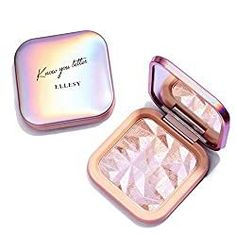 Under your eyebrow, cheekbones, cupids bow will love this highlighter!!! Best Highlighter Makeup, Illuminator Makeup, Shimmer Highlighter, Face Highlighter, Highlight Makeup, Highlighter Powder, Highlight Palette, Best Highlighter, Fancy Packaging