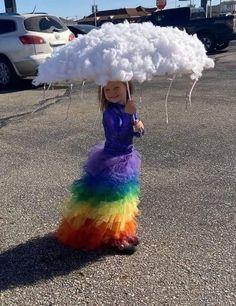 Rainbow Costumes, Homemade Halloween Costumes, Diy Halloween Costumes Easy, Creative Costumes, Homemade Halloween, Fantasias Halloween, Easy Halloween Costumes, Cute Halloween Costumes