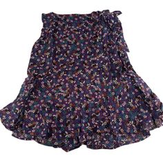 Band Of The Free Faux Wrap Midi Skirt In Purple Ivory Floral Print - Pull-On With Elastic In Back Of Waist Size Large All Measurements Are Approximate And Were Taken Across Item Lying Flat. Waist 15.5" Length 26.5" New With Tag New To Poshmark? Sign Up Now With My Code Youvegotreasure To Save $10 On Your First Order. Purple Relaxed Summer Skirt, Casual Purple Midi Skirt, Bohemian Purple Floral Print Skirt, Summer Purple Flared Skirt Bottoms, Purple Mini Skirt For Summer, Purple Flared Skirt For Summer, Purple Flowy Skirt For Summer, Purple Flared Skirt For Spring, Flowy Purple Skirt For Summer