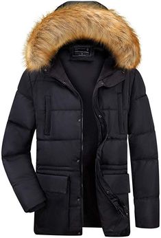 Mens Winter Coat Cold Weather, Luxury Men's Parka With Adjustable Hood, Military Style Winter Parka With Double-lined Hood, Designer Winter Coats, Hooded Military Parka For Cold Weather, Men’s Parka Jacket, Men Winter Jacket, Black Parka With Double-lined Hood For Cold Weather, Down Winter Coats