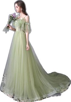 Prom Dress Green, Lace Long Prom Dress, Green Evening Dress, Green Tulle, Custom Size Dresses, Green Prom Dress, Tulle Lace, Long Prom Dress, Knee Length Dress