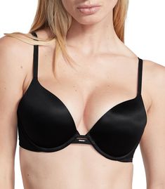 PRICES MAY VARY. Victoria's Secret Very Sexy Push Up bra is built to lift and add 1 cup size. This bra lifts and enhances cleavage for a sexy look This push up bra contains plush padding that adds 1 cup size while underwire cups offer just the right amount of support This push up bra features a plunge neckline for invisibility under your lowest cut tops and dresses. Adjustable straps allow for a perfect fit and can be worn cross back to hide straps under sleeveless tops The Very Sexy Push Up bra Bra Add, 32a Bra, Red Bra, Nude Bra, Cute Bras, White Bras, Plunge Neckline, Victoria Secret Bras, Pink Bra