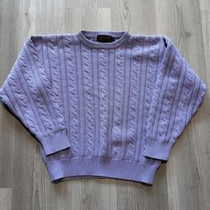 Women's Vintage 90's Eddie Bauer Pastel Purple Knit Crewneck Sweater Sz Small S. In very good overall condition. See photos for extra details. Feel free to message me if you have any questions! Violet Pastel, Purple Knit, Purple Sweater, Pastel Purple, Knit Crewneck, Crewneck Sweater, Jumpers And Cardigans, Eddie Bauer, Cardigans For Women