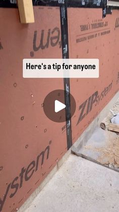 there's a tip for anyone that is under construction