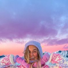 Helene Myhre on Instagram: "“There’s no way we’ll go to Lofoten to hunt cotton candy skies and get it at the first attempt”…🌝 In other words the expectations were really low, and then we got this?!! We stayed at the top for so long and it was freezing, but the colors just kept getting better so we couldn’t really leave :’) PLEASE NOTE ❤️ These stairs are so slippery during the winter and I highly recommend wearing spikes and really do your own judgement if it’s safe and worth it to go. The conditions changes so quickly, so even if we did it two days ago it can be much worse tomorrow. Winter hiking is a much bigger risk than in the summer, so please be extra careful 💘" Clumsy Aesthetic, Norway Fashion, Tromso Norway, Ski Aesthetic, Alaskan Cruise, Winter Inspo, Adventure Aesthetic