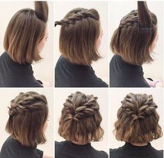 15 Ways to Style Your Lobs (Long bob Hairstyle Ideas) Hoco Hairstyles For Shoulder Length Hair, Homecoming Hairstyles For Medium Length Brown Hair, Renfair Hairstyles Short Hair, Medium Length Hair Styles With Curls, Updo Hairstyles For Prom Shoulder Length, Bridesmaid Short Hairstyles Half Up, Hairstyles For Thick Hair Medium Easy, Shoulder Length Hair Prom Styles, Short Hairstyle Women Fancy