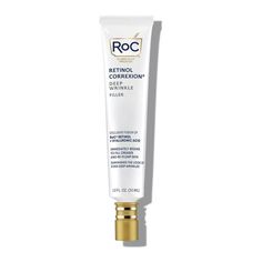 22 Best Wrinkle Fillers Of 2024, Cosmetologist Approved Roc Skincare, Roc Retinol Correxion, Roc Retinol, Anti Aging Skincare Routine, Facial Fillers, Facial Wrinkles