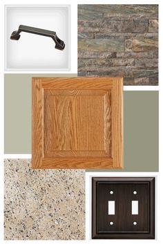 different types of wood and tile in various colors