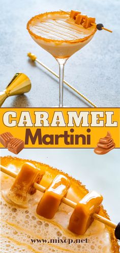 Caramel Martini - Mixop Caramel Martini Recipe, Caramel Appletini Recipe, Caramel Cocktail, Salted Caramel Martini, Caramel Martini, Eyeshadow Inspiration