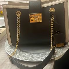 This Brand New Guess Fort Smith Bag In Black Multi Is Absolutely Breathtaking. Pictures Don’t Do It Justice It’s A Beautiful Bag, Very Elegant, And Stunning! Black Square Bag With Gold-tone Hardware, Black Tote Box Bag With Gold-tone Hardware, Black Square Box Bag With Branded Hardware, Everyday Black Box Bag With Branded Hardware, Black Satchel Box Bag With Branded Hardware, Black Tote Box Bag With Branded Hardware, Black Box Bag With Branded Hardware For Shopping, Black Box Bag With Branded Hardware For Everyday, Black Square Shoulder Bag With Branded Hardware