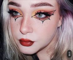 Holloween Makeup, Super Shock Shadow, Cute Halloween Makeup, Super Shock, Halloween Makeup Inspiration, Swag Makeup