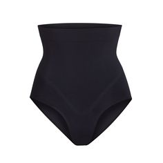 Skims | High Waisted Bonded Brief | Women’s Plus Size 3x | Color: Onyx | I Purchased This In Two Sizes Because I Was Recommended To Size Up “For An Everyday Wear,” And It’s Just Way Too Big For Me. (I Don’t Recommend Sizing Up) This Is Brand New Without Tags | Nwot | Has Not Been Washed And Has Not Been Worn Other Than To Try On. From A Nonsmoking Home - Has Been Stored In A Pet Free Environment. High Waisted Briefs, Dolce E Gabbana, Women's Shapewear, Body Contouring, Try On, Shapewear, Miu Miu, Briefs, Women's Intimates