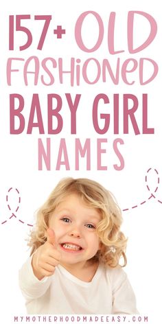 Looking for the perfect old fashioned girl name, for your sweet little baby girl? Well, you’re in luck! Keep reading for our list of the most classical old fashioned girl names that have stood the test of time! You will surely love these beautiful vintage girl names!