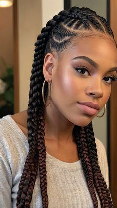 Trendy braids hairstyles updo blac Trendy Braids Hairstyles, Braids Hairstyles Updo Black Women, Black Women Braids Hairstyles, Hairstyles Updo Black Women, Updo Black Women, Women Braids Hairstyles, Braids Hairstyles Updo, Trendy Braids, Hair Braid Patterns