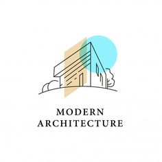 the modern architecture logo is shown