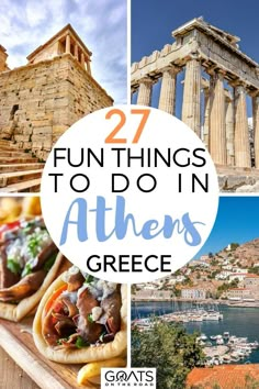 the top things to do in greece with text overlay