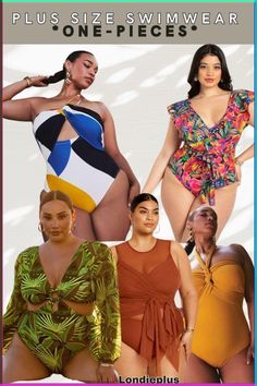 Shop these plus size swimsuits for your next vacation! Plus size swimwear has come a long way! Plus Size Swimwear 2023, Vacation Plus Size, Plus Size Resort Wear, Plus Size Beach Outfits, Plus Size Beach Wear, Plus Size Bathing Suits, Chic Office Wear, Bathing Suit Outfits, Plus Swim