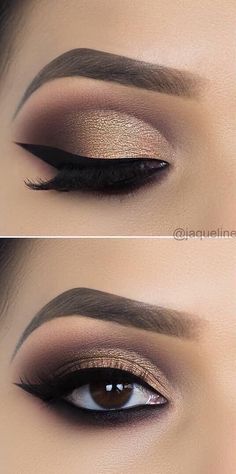 Glamour Eye Makeup, Machiaj Smokey Eyes, Eyeshadow Basics, Eye Makeup Looks, Makeup Help, Makijaż Smokey Eye, Makeup Hacks, Hooded Eyes