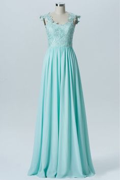 Modsele aqua blue chiffon full-length bridesmaid dress features with embroidered bodice, cap sleeves, and open back. Hidden zipper back.
Product Details:

SKU:PD1910
Chiffon Material
Full Length
Size: US 0- 26W. True to size chart. Check our Size Chart to get your correct size. 
Recommend custom size for plus size.
Free custom size service is available. Email your exact measurements once order is placed. 
Fully lined & Built with bra
Processing time: 5-15 business days. 

Feel free to contact our customer service: contact@modsele.com if you have any questions. Bridesmaid Dresses Long Blue, Dresses Open Back, Bridesmaid Dresses 2018, Cheap Gowns, Perfect Bridesmaid Dress, Blue Bridesmaid Dress, Cheap Bridesmaid, Cheap Bridesmaid Dresses, Long Bridesmaid Dress