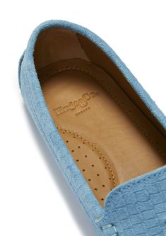 Hugs & Co. blue tasselled loafer driving shoes for women. Moccasin style driving loafers in luxurious blue suede upper embossed with a Gecko print pattern and lined with a soft leather for extra comfort. Made in Portugal 100% Suede Upper featuring a 100% Leather Lining Rubber studded sole Moccasins Style, Driving Loafers, Penny Loafer, Driving Shoes, Penny Loafers, Gecko, Blue Suede, Print Pattern, Shoes For Women