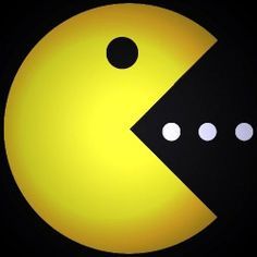 an image of a yellow smiley face with four white dots in the middle and one black dot at the bottom