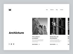 an image of the architecture website