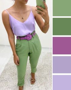 Lime Outfit, Fall Fashion Trends Women, Outfit Primavera, Spring Capsule Wardrobe, Business Casual Outfits For Work, Minimal Outfit, Easy Trendy Outfits, Green Outfit