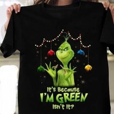 Description: Condition: New Available Size: 1x Bust: 50+ Length: 30 This Product Is A 100% New Brand. Color As Shown Made Of High Quality, Very Soft And Comfortable. # 353 Its Not A Dress Its A Kilt Grinch, Brandy Melville Graphic Tees, Grinch T Shirt, Rare Fish, Simply Southern Shirts, Vans Shirt, Purple Tee, Southern Shirts, Happy Hanukkah