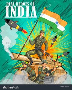 India Army Images, India Army, Happy Independence Day Quotes, Army Photos, Army Wallpapers, Army Drawing, Independence Day Drawing