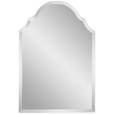 a white mirror on a white background