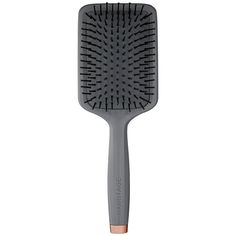 Experience the Hairitage Paddle Hair Brush for Wet or Dry Hair - a versatile detangling and anti-frizz solution. Specially crafted with gentle bristles, this brush effortlessly navigates through knots and reduces hair breakage, whether your hair is wet or dry. Ideal for all hair types and textures, it enhances shine and helps smooth out your locks for a flawless finish. Whether you're fresh out the shower or need a quick style refresh, the Hairitage Paddle Hair Brush is your go-to for a sleek, tangle-free mane that radiates health. Color: Gray. Round Hair Brush, Paddle Brush, Anti Frizz, Straightening Brush, Hair Breakage, Anti Frizz Products, Smooth Hair, All Hair Types, Hair A