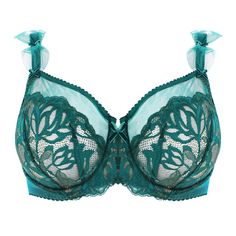 Full-cup bra lace DITA VON TEESE Gwendoline Floral Bra, Lingerie Drawer, Full Cup Bra, Dita Von, Bra Lace, Dita Von Teese, Cup Bra, Velvet Bow, Stretch Lace