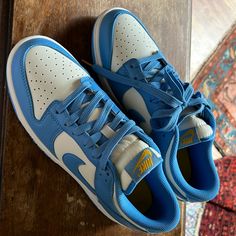 Nike Dunk Low Coast University Blue Size 5/6.5w Dd1503-100 Brand New Size 7 No Box Dunks Blue, Ft Calls Pictures, Funny Phone, Nike Jordan Retro, Funny Phone Wallpaper, University Blue, Nike Dunk Low, Dunk Low, Shoes Nike