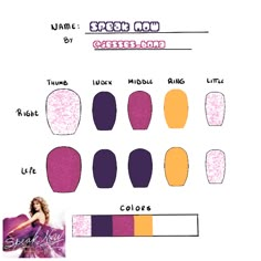 Speak Now Nails, Album Cover Nails, Taylor Swift Inspired Nails, Taylor Swift Nails Inspired, Now Nails, Taylor Swift Nails, Cute Simple Nails, Speak Now