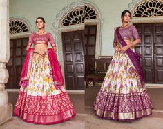 We craft many Indian ethnics wear; We also make the custom design as per your requirements, We make Indian lehenga, Bollywood lehengas, Wedding lehenga, Designer lehenga, Indian party wear lehenga, Punjabi lehenga, Wedding outfits, Indian outfits, chaniya choli etc. New Exclusive Bridal wear Lehenga Choli Collection designed especially for wedding season. Spread the aura of freshness with this lehenga choli in Georgette material embellished with sequins embroidered work. Lehenga Details: Fabric: Tussar Silk Work: Floral And Patola Print With Foil Work Choli Details: Fabric: Tussar Silk Work: Floral And Patola Print With Foil Work Size: Up to 42″ Dupatta Details: Fabric: Tussar Silk Work:Floral And Patola Print With Foil Work With Both Side Tassels Package Contain: Lehenga, Blouse, Dupatta, Lehenga Punjabi, Punjabi Lehenga, Wedding Outfits Indian, Lehenga Bollywood, Lehengas Wedding, Patola Print, Lehenga Indian, Georgette Material, Printed Lehenga