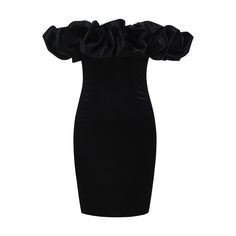 Flounce Sleeve Mini Dress K576 - Women's Dress Shop. Bandage Dress, Bodycon Dress & Blazer Cute Graduation Outfits, Black Mini Dress Outfit, Graduation Dress High School, Nightclub Dress, Mini Bodycon Dress, Dare To Be Different, Grad Dresses, Flounce Sleeve, Black Bodycon Dress